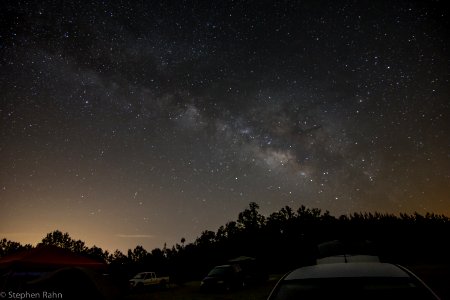 The Milky Way looks down upon the Zombies. photo