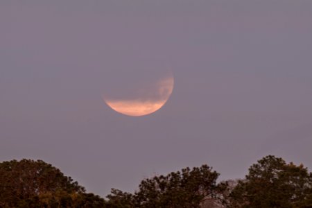 Partial Lunar Eclipse on 1-31-18