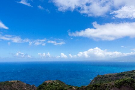 Nature clouds landscape photo