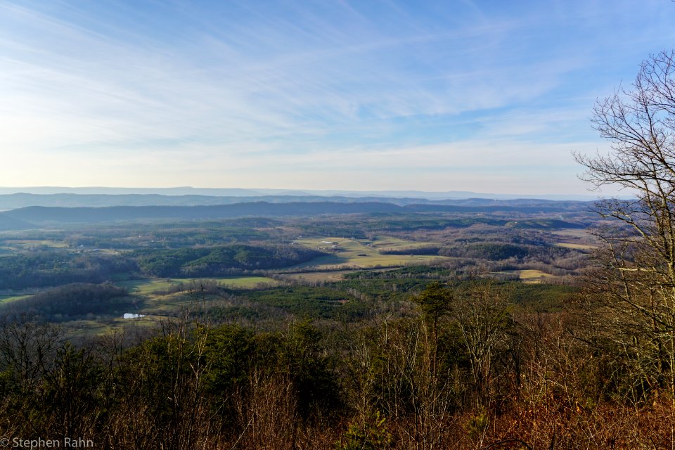 View from John's Mountain - Lafayette, Georgia
