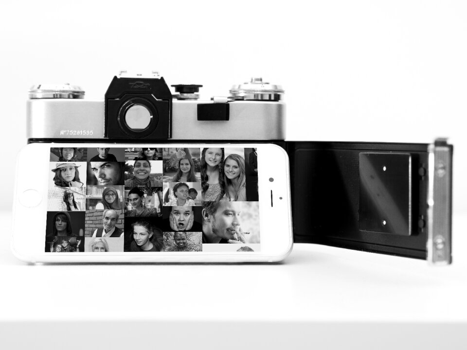 Smartphone smart background