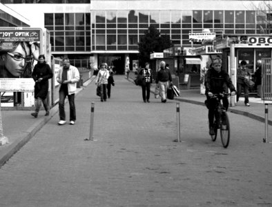 Canon EOS 30 - People Leaving and Entering Bohunice Hospital 1