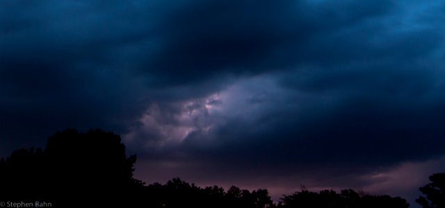 Lightning over North Georgia