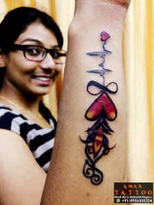hope faith love tattoo