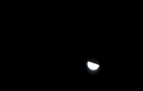 Saturn and the Moon