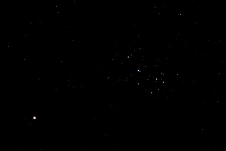 Day 62 - Mars and the Pleiades photo