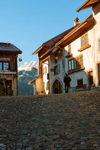 Switzerland small town the scenery