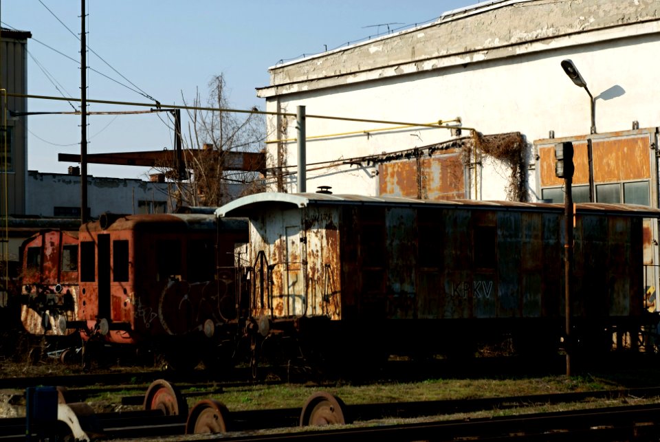 Sony Alpha A230 with Helios-44-2 - Railway Graveyard 07