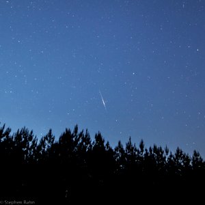 Iridium Flare over Georgia
