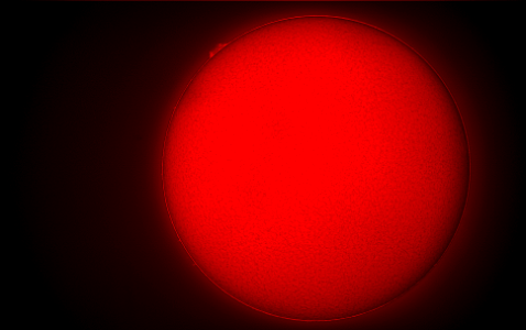 Sun in Hydrogen Alpha on 10-11-18