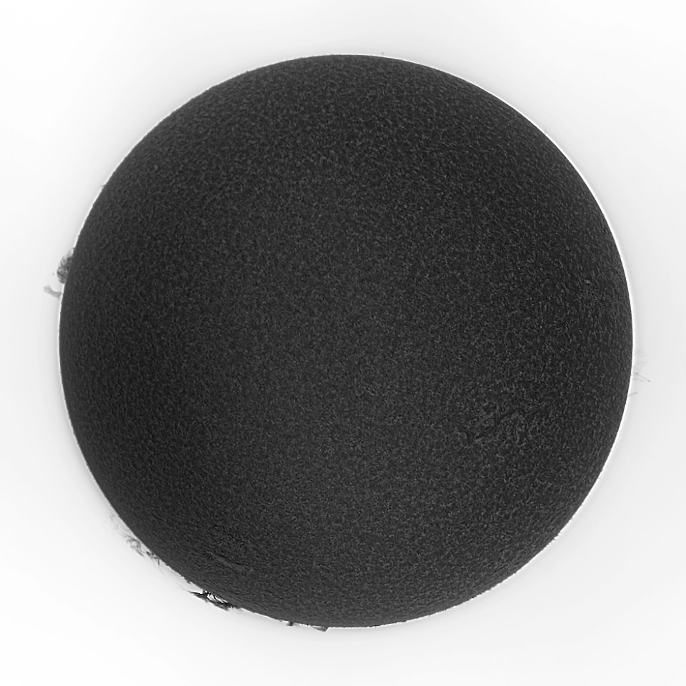 Monochrome Sun in HA on 12-13-20