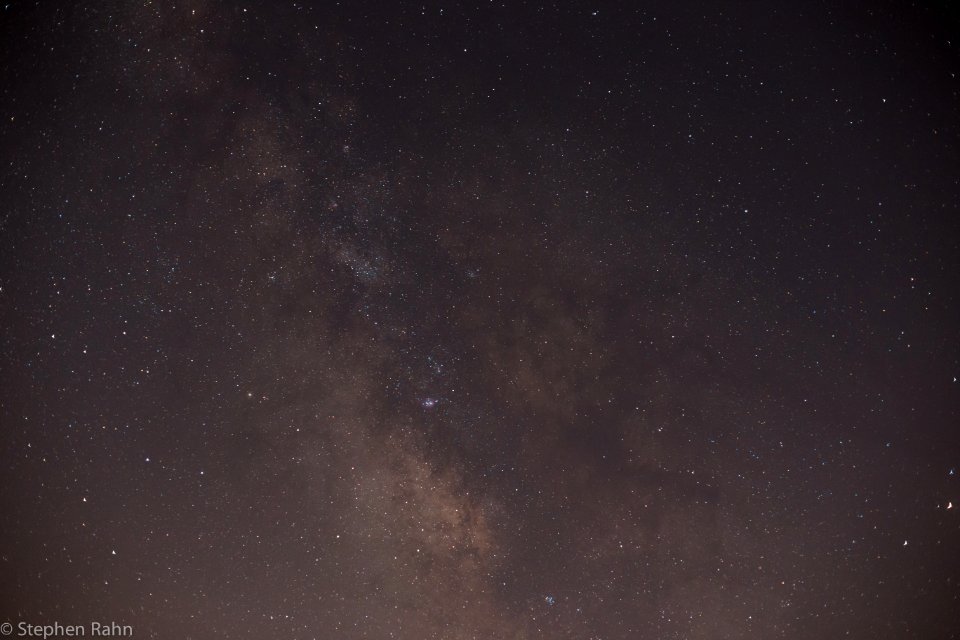 Milky Way over North Georgia