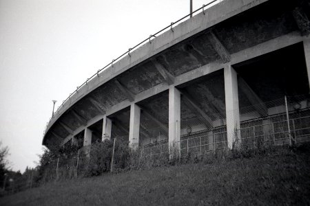 Minolta Hi-Matic G - Abandoned Soccer Stadium 01