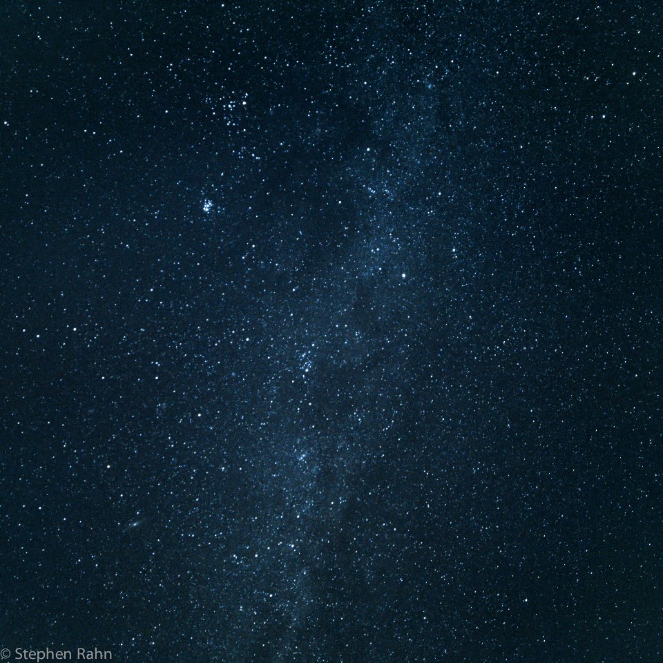Winter Milky Way over North Georgia