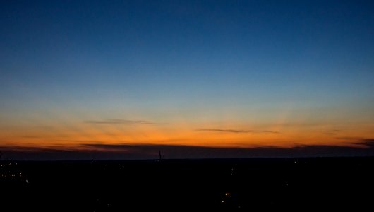 Sunset on March 10th, 2013