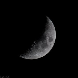Waxing Crescent on 6-10-16