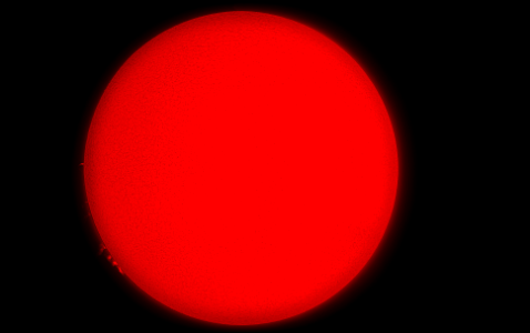 Sun in Hydrogen-Alpha