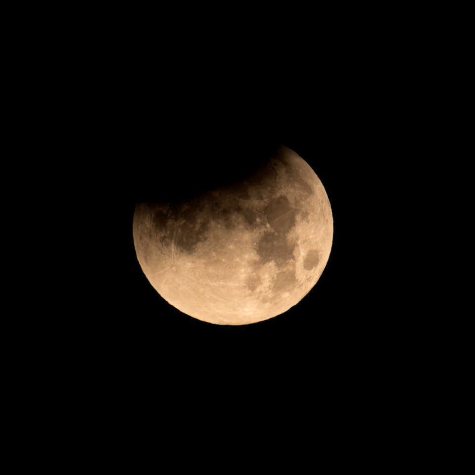 Partial Lunar Eclipse on 1-31-18