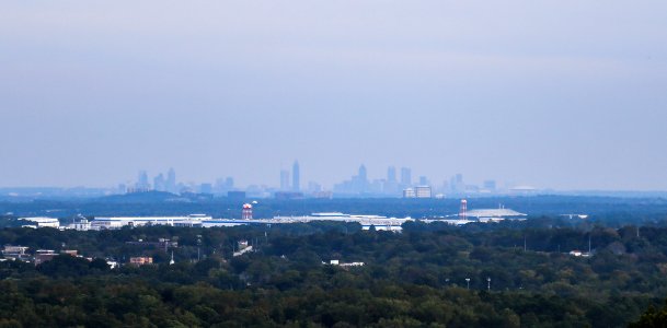 View of Atlanta from Kennesaw Mountain
