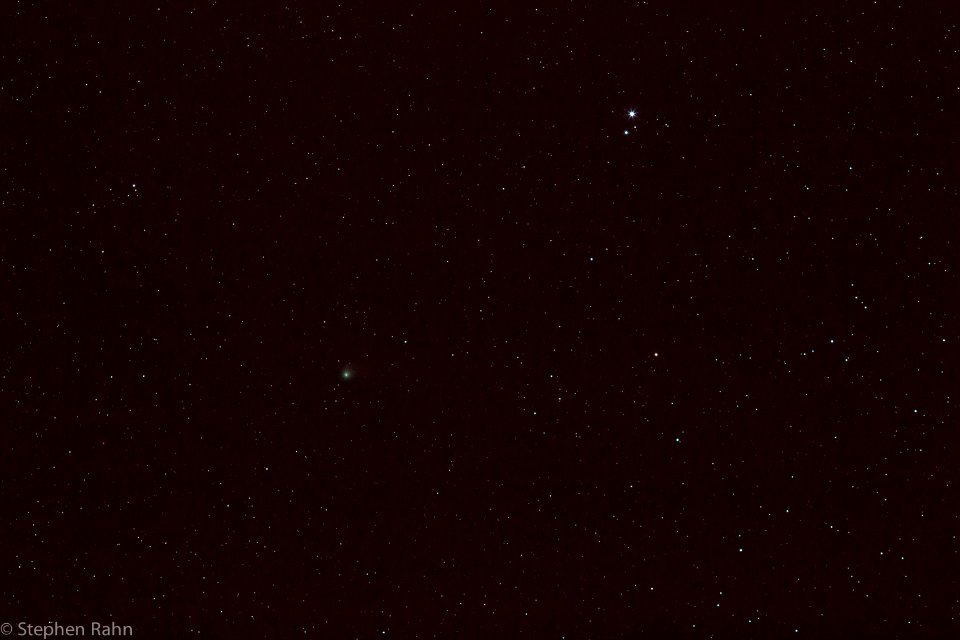 Comet Catalina Wide Field