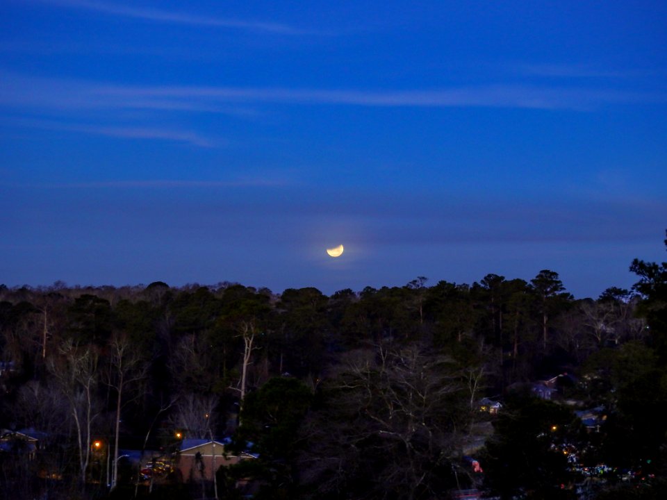 Partial Lunar Eclipse on 1-31-18