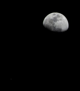 Moon and Jupiter Conjunction