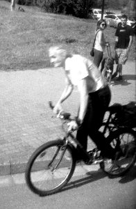 Penti - Elderly Cyclist photo