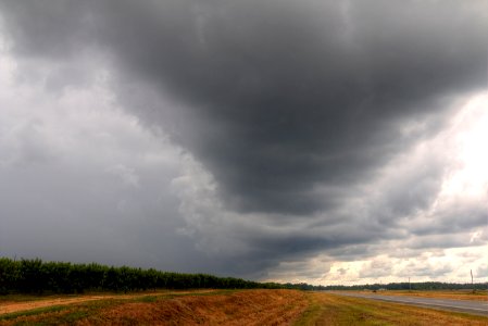Storms over Central Georgia - HDR photo