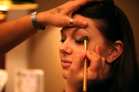 Cosmetics eyes make-up