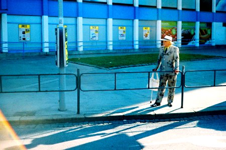 Minolta Hi-Matic G - Man with a Hat 03