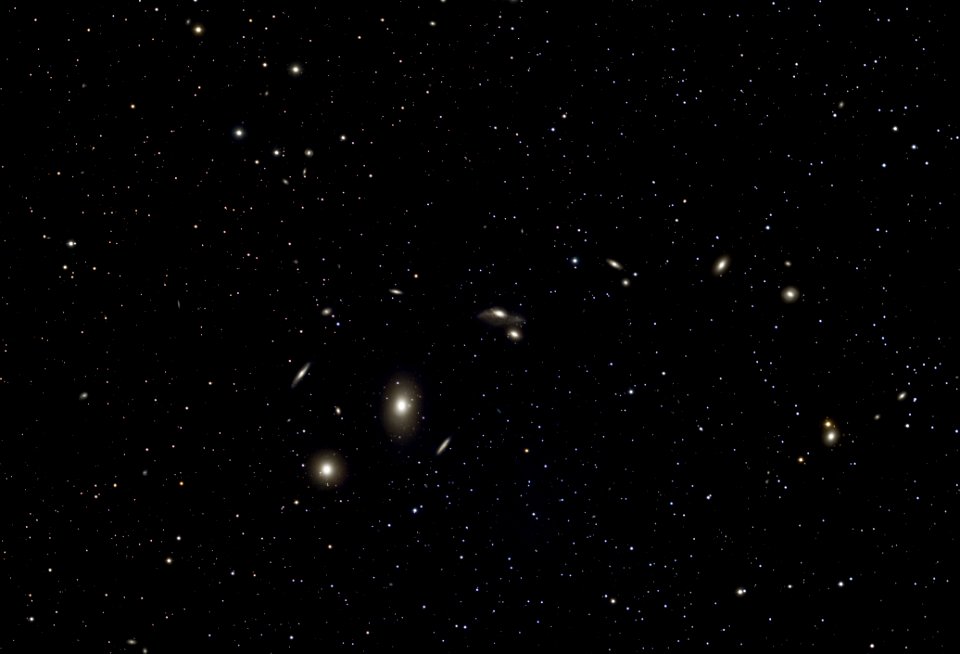 Markarian's Chain in Virgo