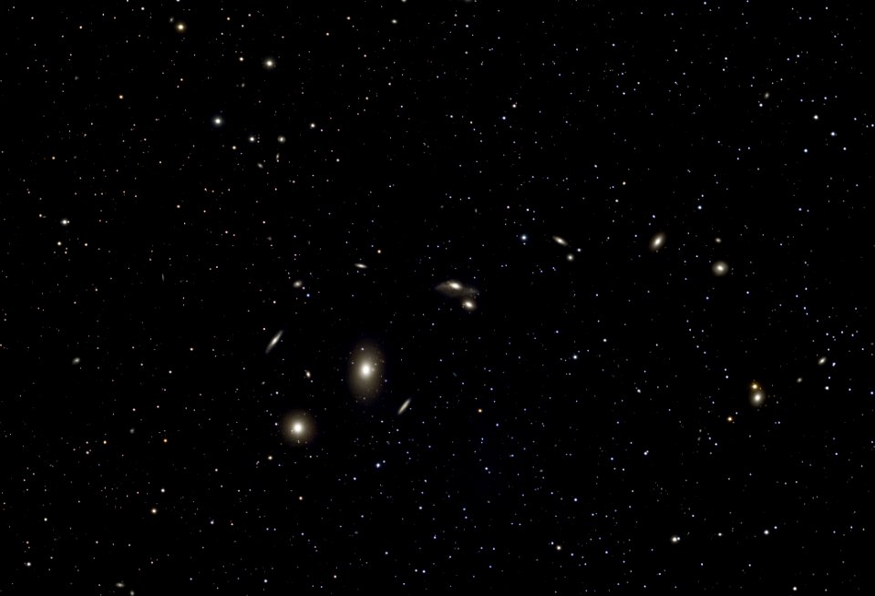 Markarian's Chain in Virgo photo