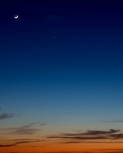 Moon, Jupiter, and Venus