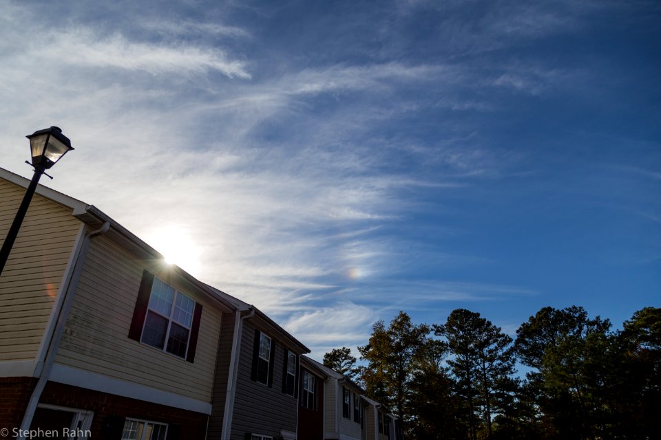 Sundog over Adairsville