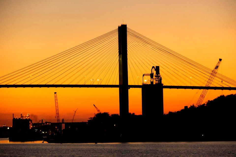 Sunset over Savannah, Georgia 7-9-18