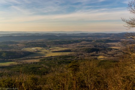 View from John's Mountain - Lafayette, Georgia