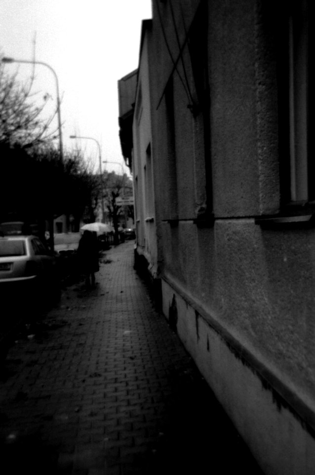 Holga 120FN - Sidewalk