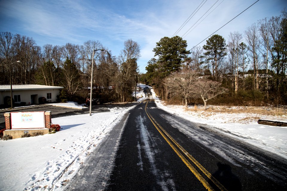 Snow in Kennesaw - January 2014