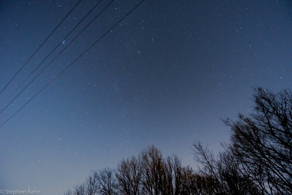 Starry Night over North Georgia