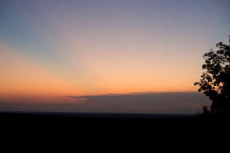 4% Waxing Crescent and Venus