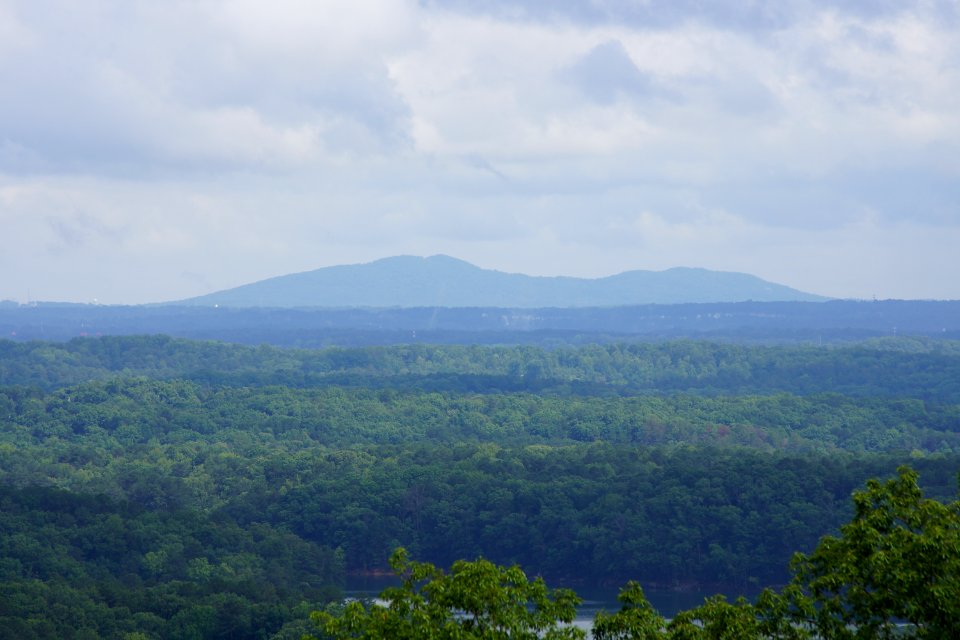 Day 167 - View of Kennesaw Mountain from Red Top Mountain Park