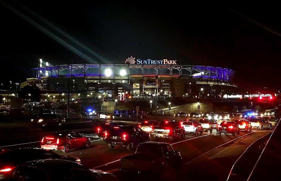 Braves vs Mets on 6-9-17