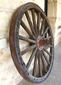 Old west wheel brown history