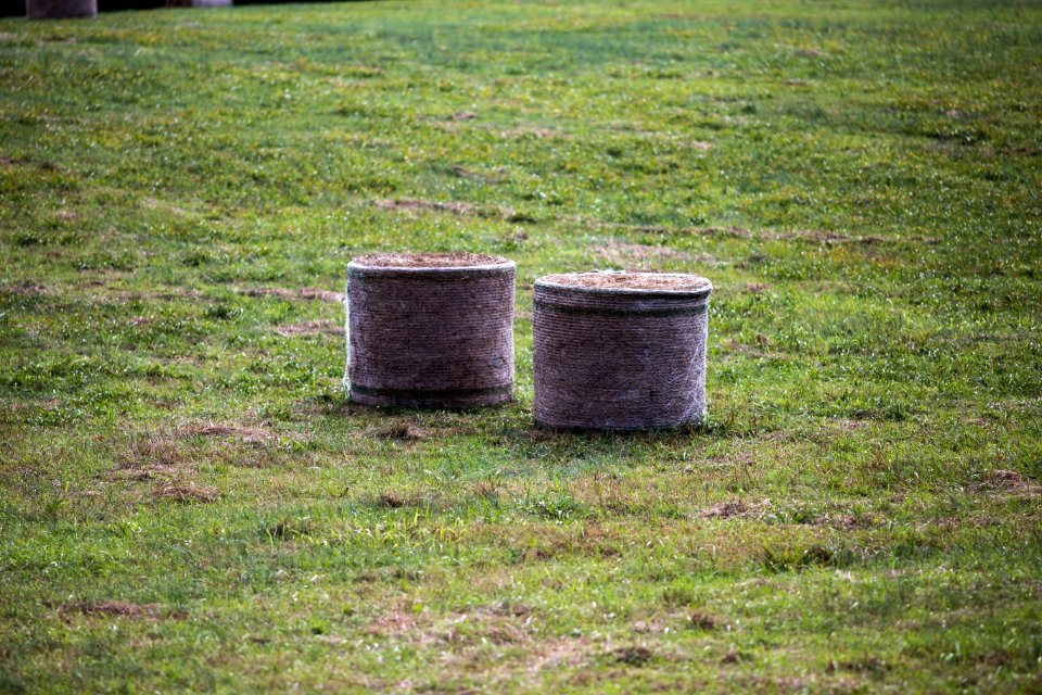 Hay Bales near Kennesaw Mountain