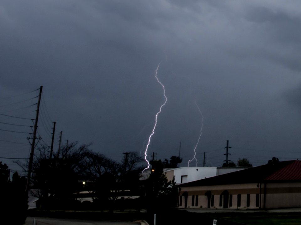Lightning in Kennesaw - Cropped Version