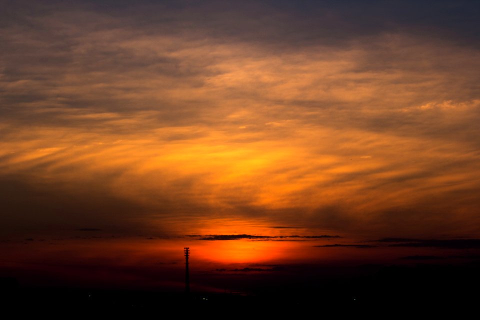 Sunset on May 9th, 2013