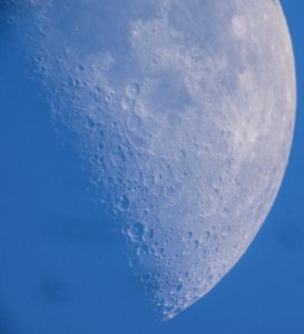 Lunar Cartography - Moon at 49% illumination
