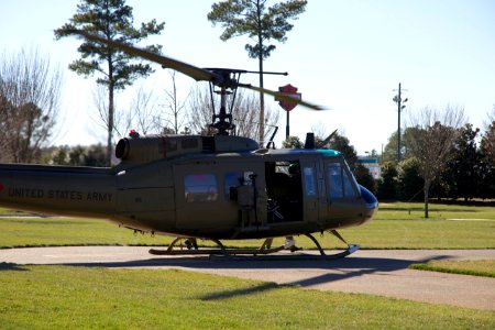 UH-1H Helicopter at the Tellus Museum