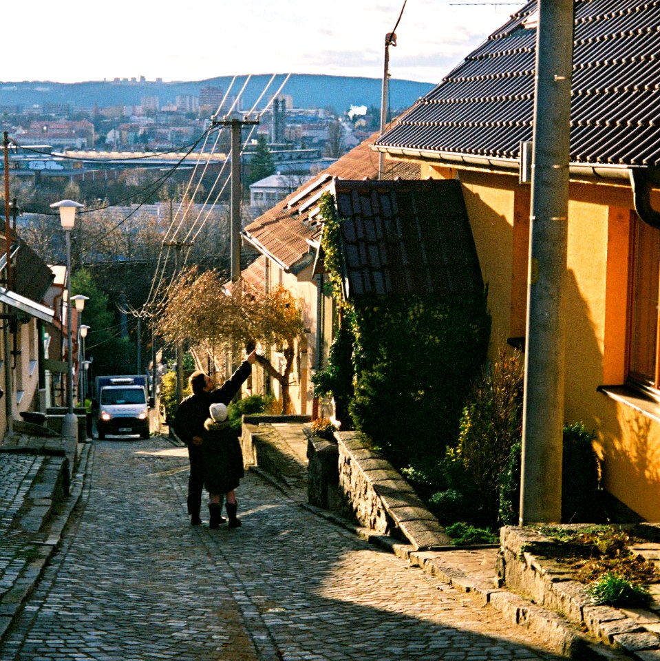 Praktica FX 3 + Edixa-Iscotar - Old Street in Brno-Lesná 1