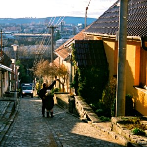 Praktica FX 3 + Edixa-Iscotar - Old Street in Brno-Lesná 1